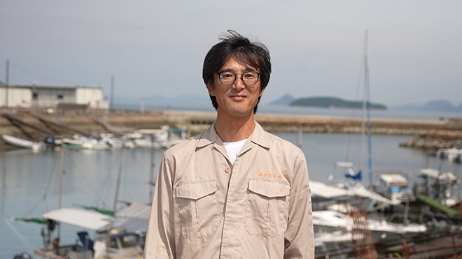廃棄される貝殻を使った魚礁で豊かな海に　海洋建設　片山真基