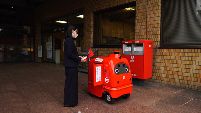 ＃31　配送 日本初！公道を走るデリバリーロボ