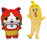 ジバニャンとナナナがご挨拶