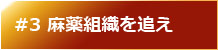 #3 麻薬組織を追え