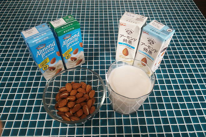 栄養豊富で料理にも！アーモンドミルクに注目