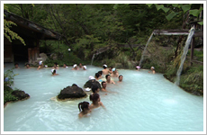 長野・白骨温泉