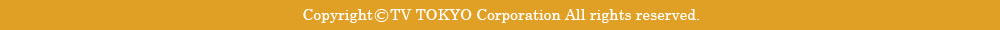 Copyright©TV TOKYO Corporation All rights reserved.