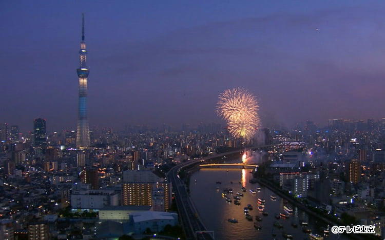 年も東京の夜空に花火を がんばろう日本 隅田川花火大会 特別編 をoa テレ東プラス