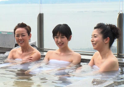 太平洋一望の露天温泉を満喫！おのののかと入矢麻衣が加わって2泊3日の珍道中！[3]