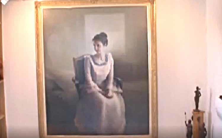 華麗なる芸術一家が登場！38年間、美人妻YOUを描き続けた画家の筆が