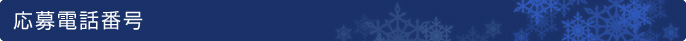 応募電話番号