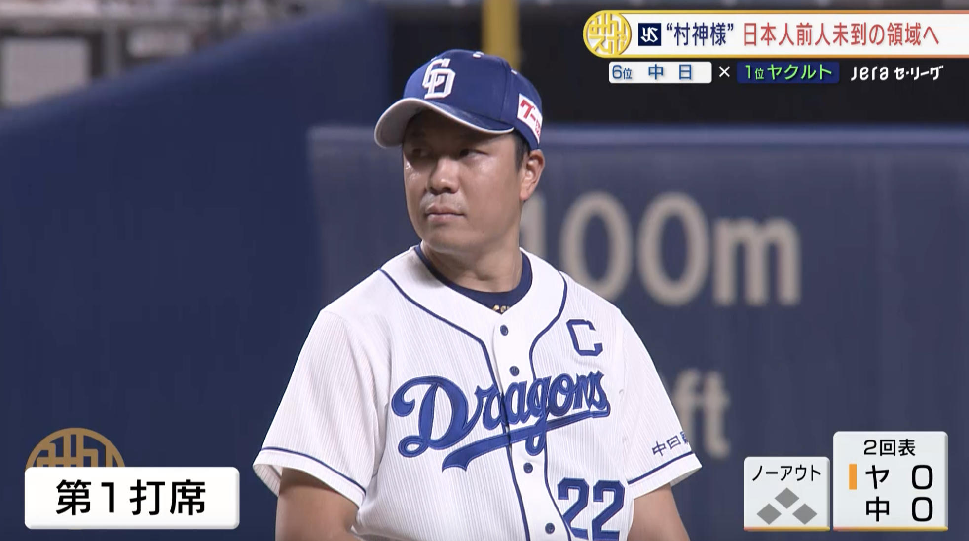 中日 エース 大野雄大が躍動 ヤクルト打線を7回までヒット1本に抑える テレビ東京スポーツ テレビ東京