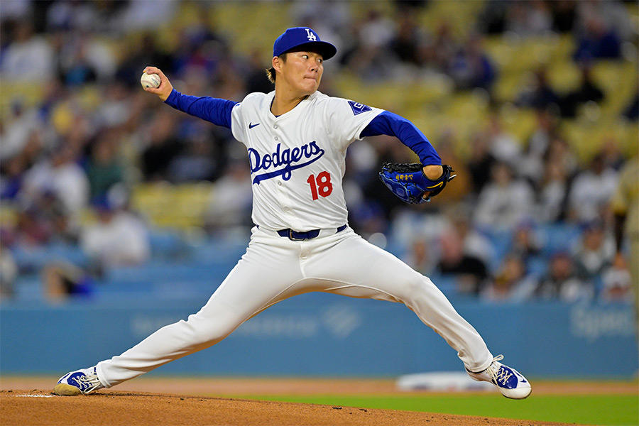 MLB】山本由伸5回3失点の粘投を披露！勝ち投手の権利を持って降板