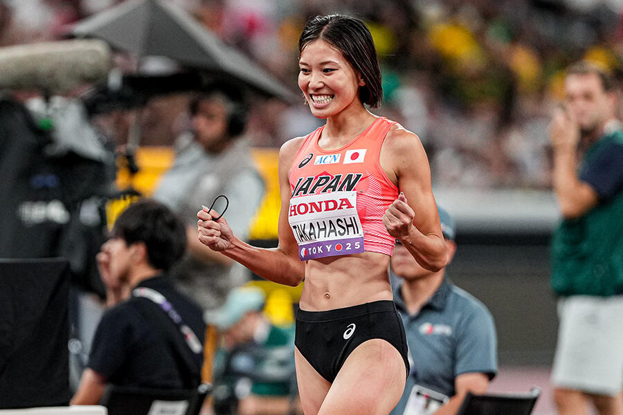 髙橋渚「自分らしい跳躍ができた」 初の世界陸上で1m88を成功も決勝
