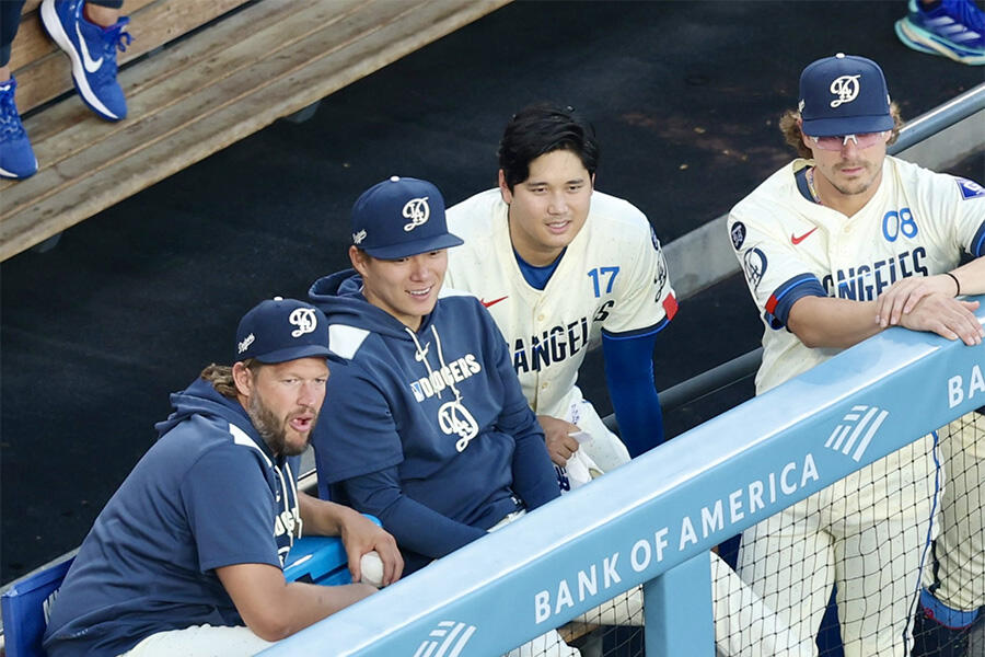 カーショウ 佐々木朗希の投球に驚嘆「信じられない。若手に求められる