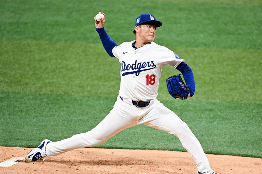 MLB】山本由伸 ドジャー・スタジアムに降臨！名門・カージナルスの