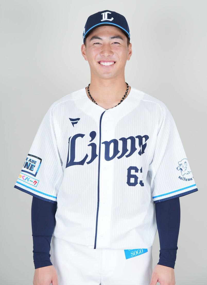 西武ライオンズ.長谷川信哉.ユニフォーム(サマーブルー.Lサイズ). 西武ライオンズ.長谷川信哉.ユニフォーム(サマーブルー.Lサイズ