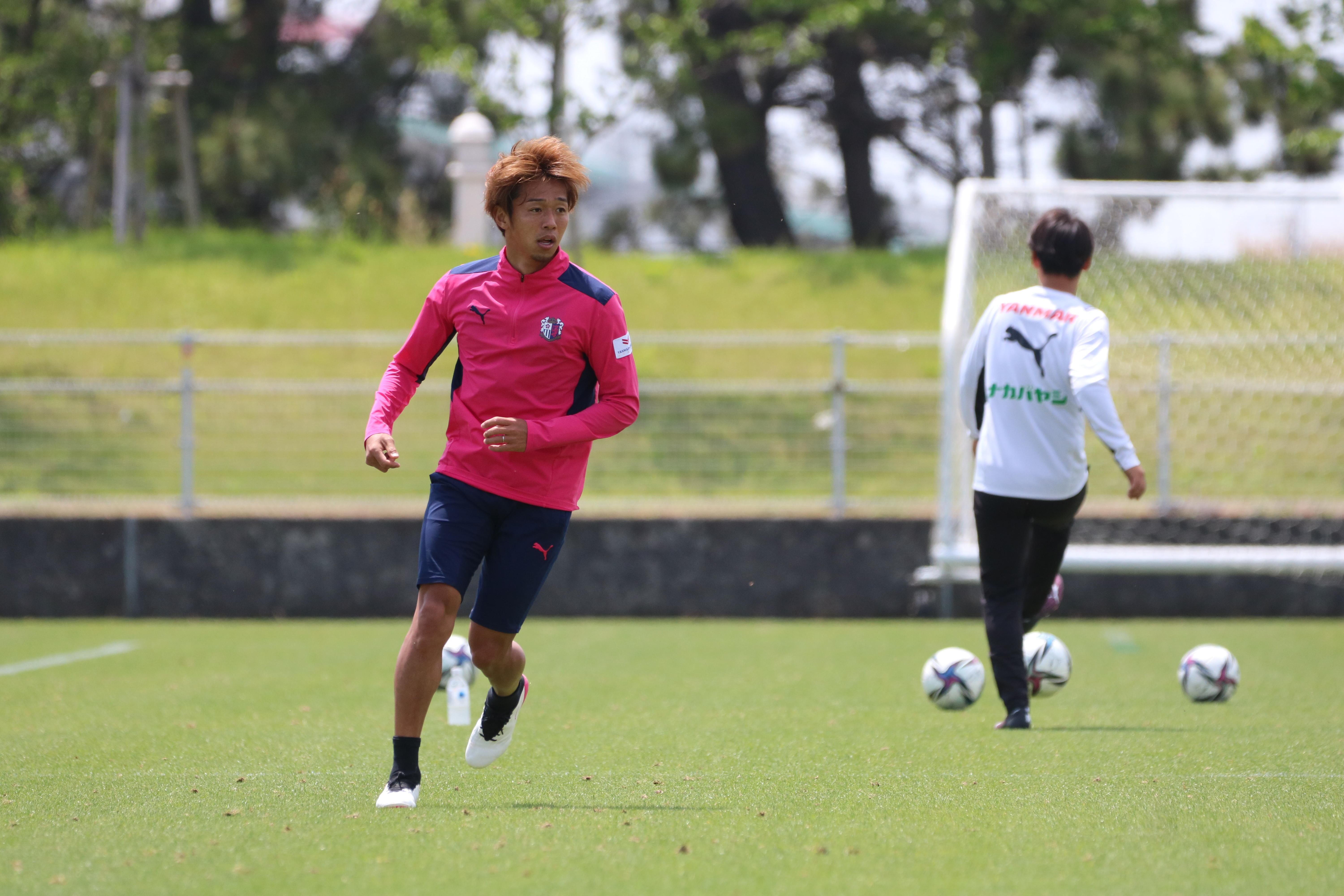 C大阪MF清武＠練習２ photo by Cerezo 210501.JPG
