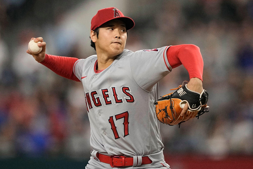 今季6勝目を挙げた大谷翔平Photo by Sam Hodde_Getty Images.jpg