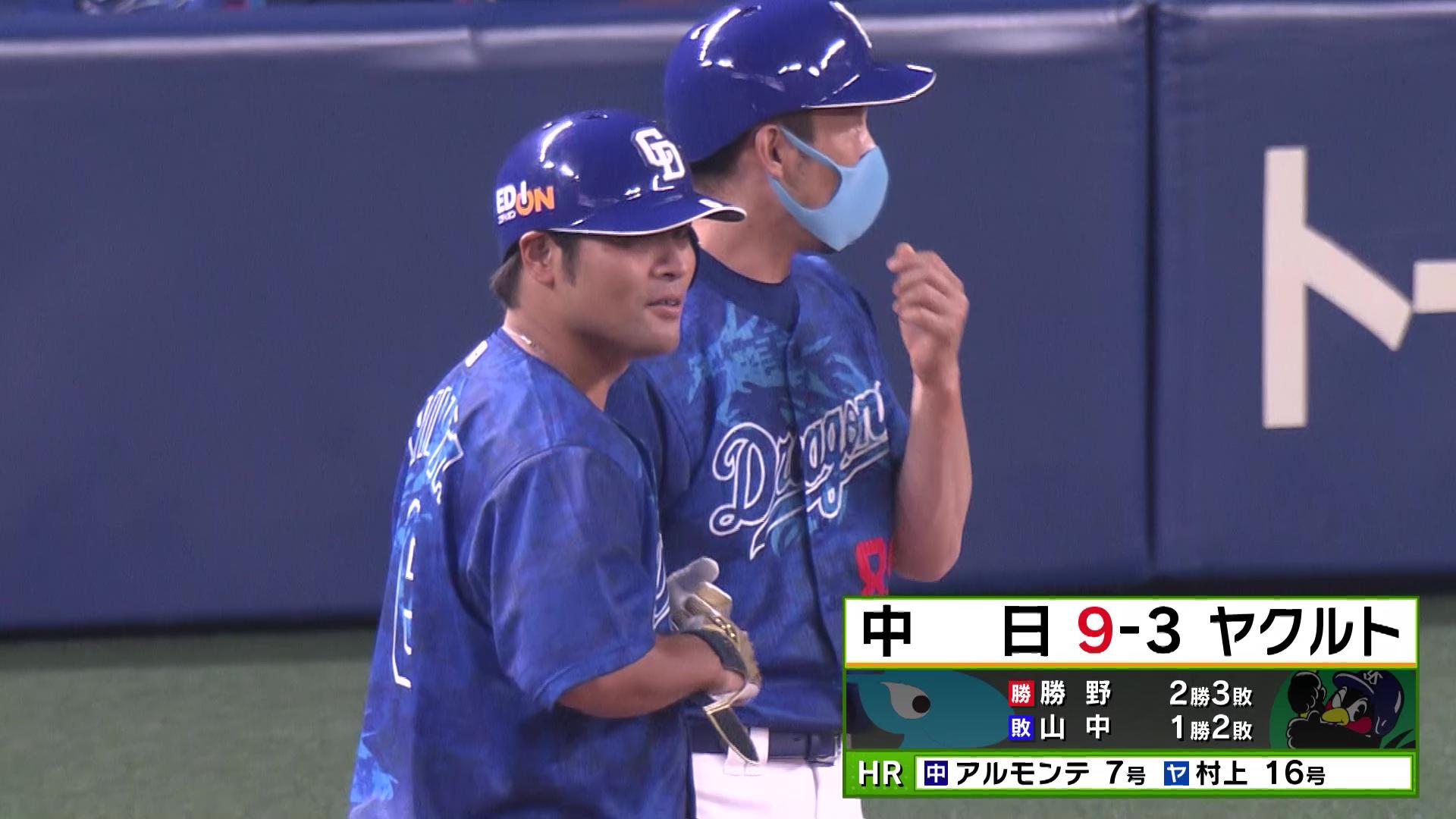Chunichi Hirata Is Prize For Hard Hit Of Four Hits Of Two Runs Batted In To Lead To Dragon 3 Successive Victory Tv Tokyo Sports Tv Tokyo