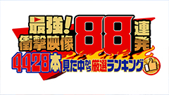 日曜ビッグバラエティ
                「最強！衝撃映像８８連発 スタッフが4428本見た中から選ぶ動画ランキング」