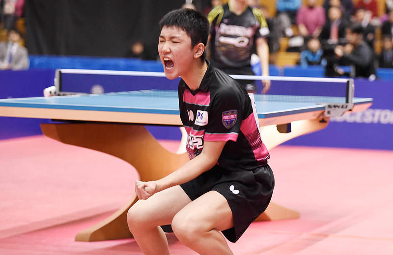 張本智和 Photo：Itaru Chiba