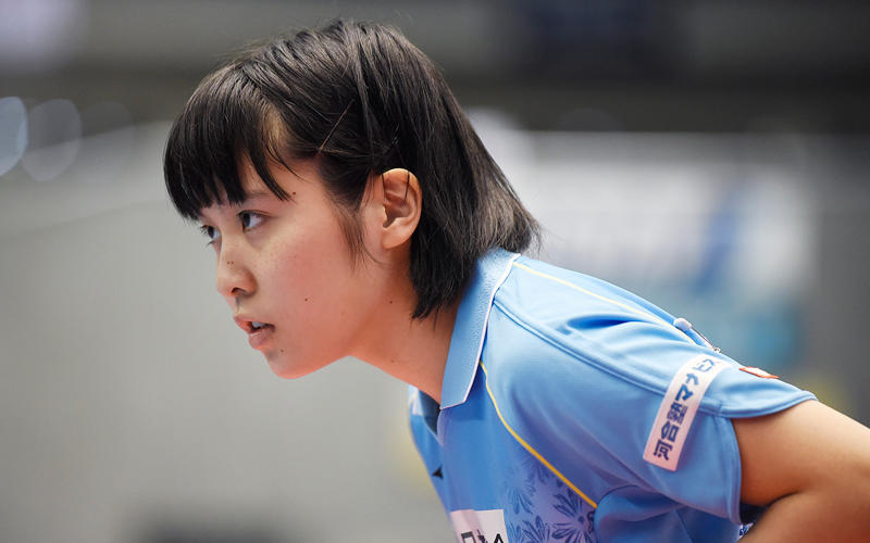 平野美宇 Photo：Itaru Chiba