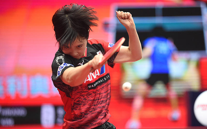 平野美宇 Photo：Itaru Chiba