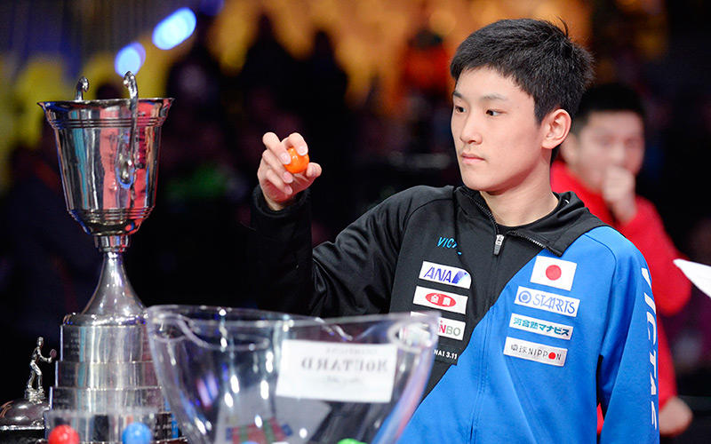 張本智和 Photo：Itaru Chiba