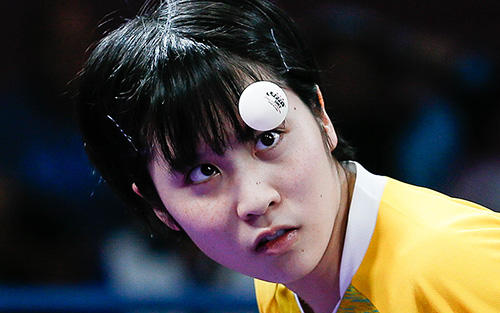 ユース五輪 平野美宇 写真：ZUMA Press/アフロ