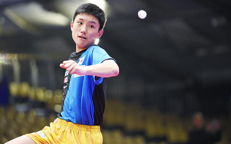 張本智和 Photo：Itaru Chiba