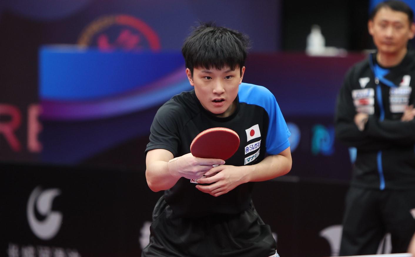 張本智和 8ヶ月ぶりの大会 初戦はストレートの完勝 準々決勝進出 卓球 男子w杯 テレビ東京卓球news テレビ東京