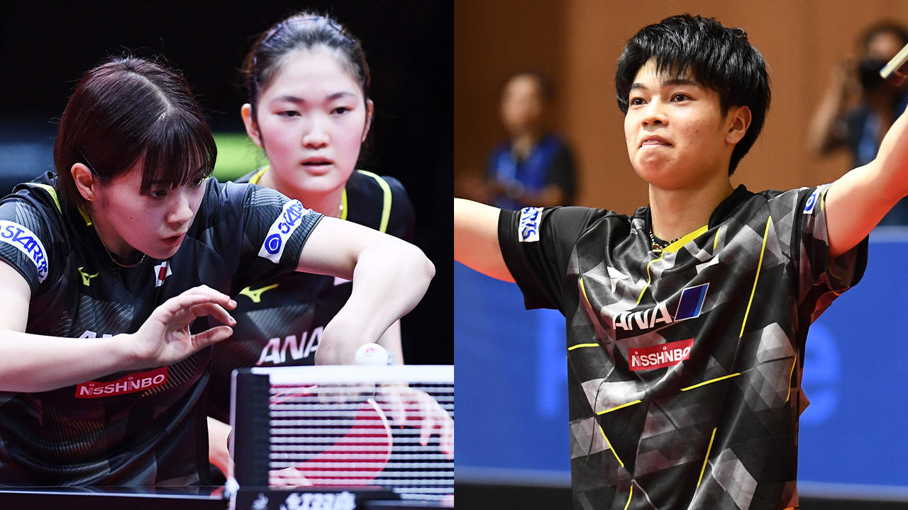 田中佑汰が最強中国の一角を撃破！ Wみゆうは中国ペアを追い詰めるも