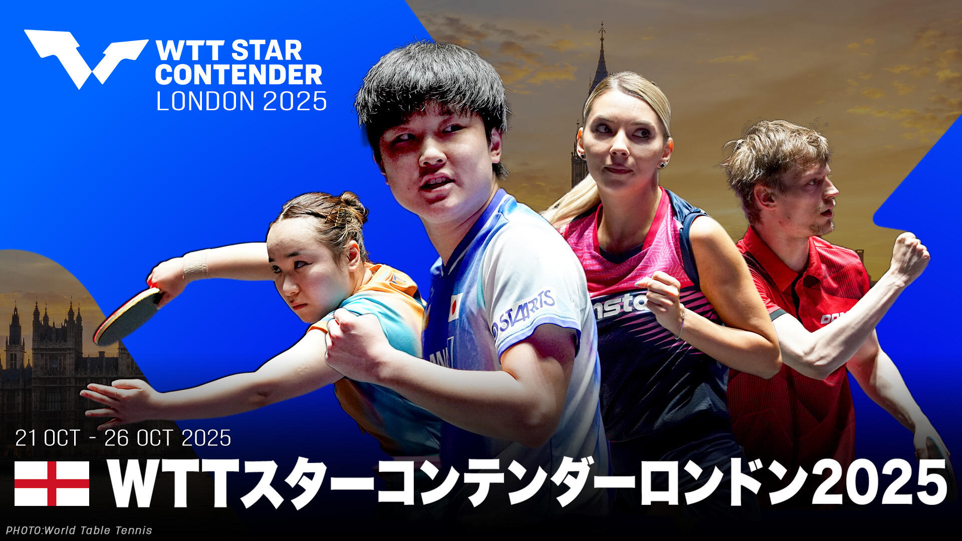 WTTスターコンテンダーロンドン2025