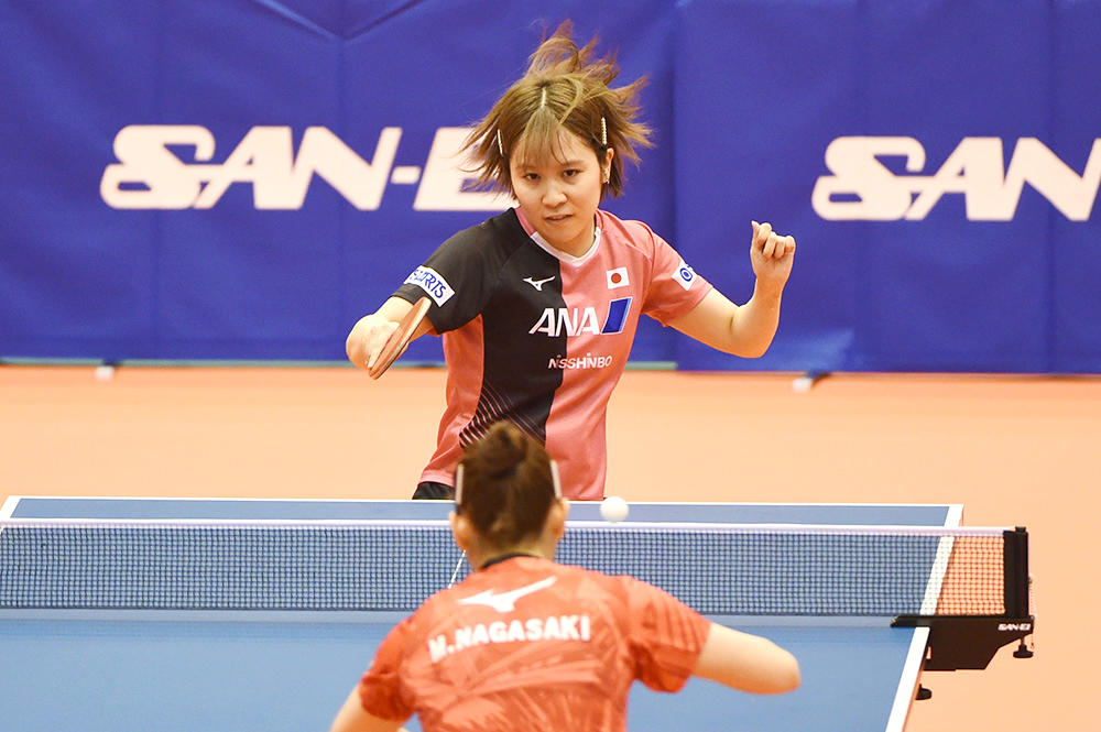 伊藤美誠 石川佳純 平野美宇の女子団体が五輪想定試合で完勝 テレビ東京卓球news テレビ東京