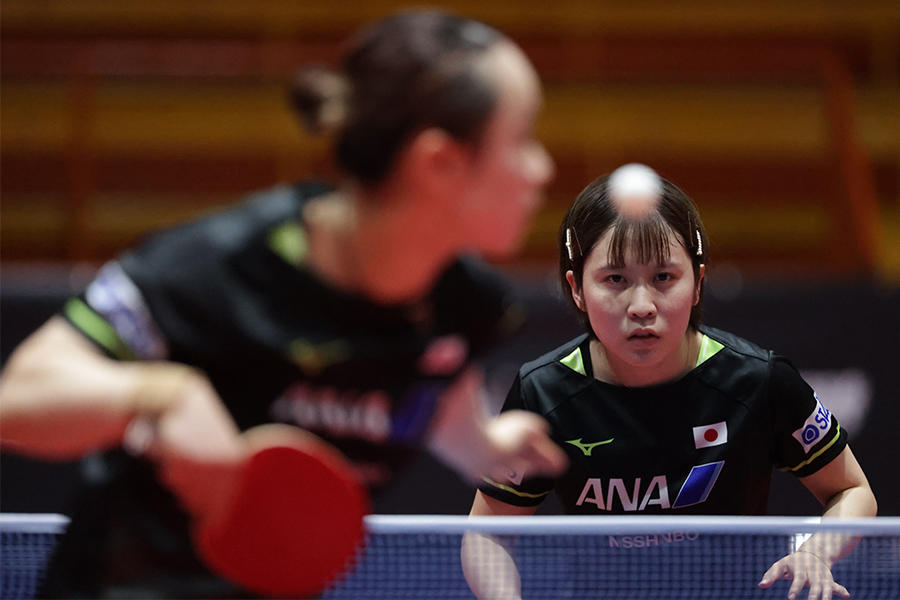 伊藤美誠が今季初v 単複で2冠達成 平野美宇との3年ぶりの みうみま 対決を制す 卓球 Wttザグレブ テレビ東京卓球news テレビ東京
