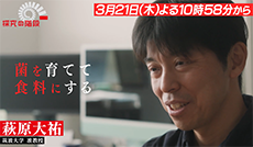 麹菌で作る代替プロテイン／萩原大祐（筑波大学 准教授）