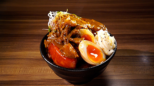 くろしろ　豚角煮+カレー特別セット 