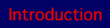 Introduction