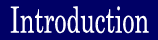 Introduction