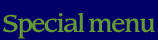special menu