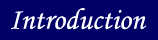 Introduction