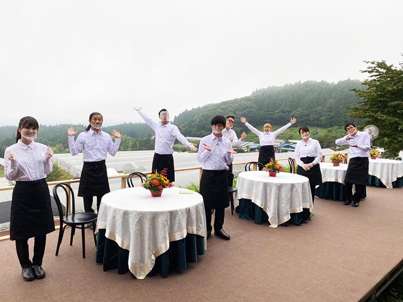 畑そのまんまレストランにする。in 高崎