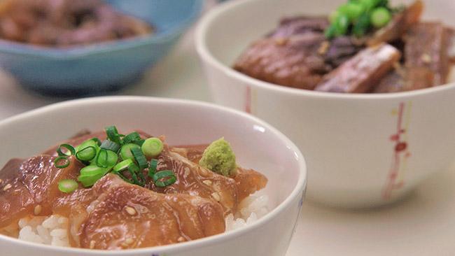 【絆屋】大分りゅうきゅう漬け丼セット