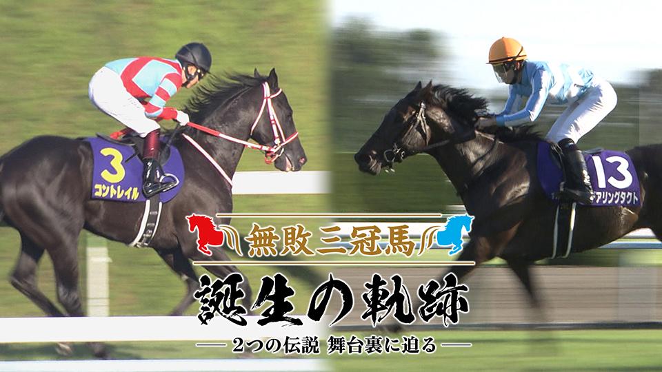 無敗三冠馬 誕生の軌跡 ～2つの伝説 舞台裏に迫る～(テレ東)の番組情報