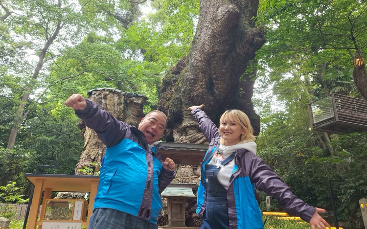 サーヤが初登場！伊豆箱根！芦ノ湖の九頭龍神社～“小田原”を通って熱海