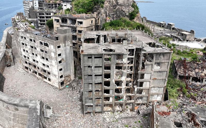 【軍艦島】崩れゆく建造物…島全体の補修に1000億円!?文化財を守る人々の葛藤:ガイアの夜明け