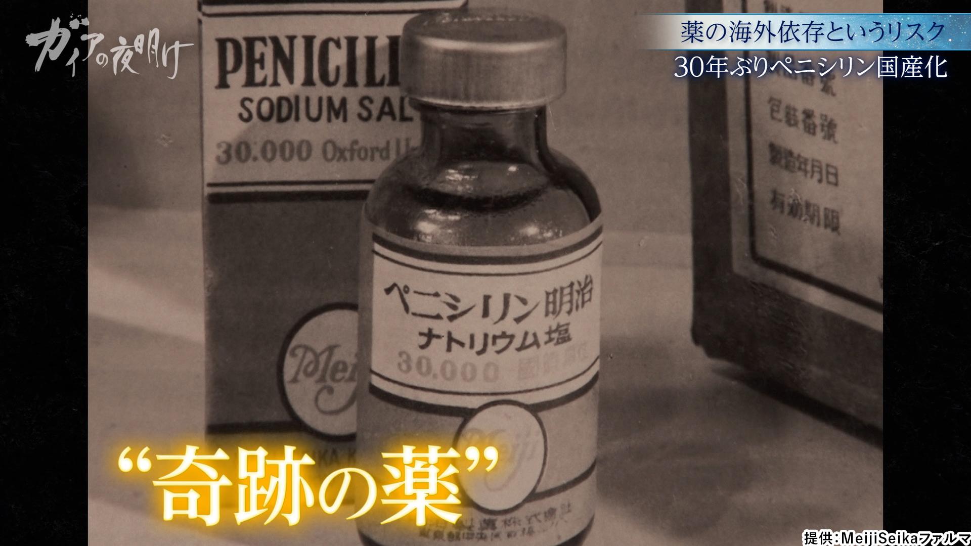 【薬の中国依存から脱却へ】30年ぶりに復活する「国産ペニシリン」製造の舞台裏：ガイアの夜明け