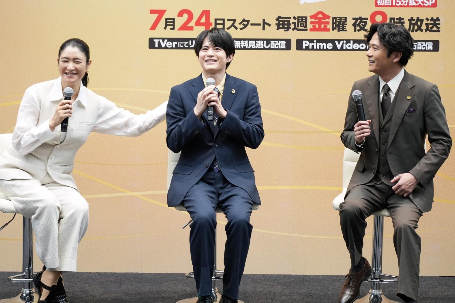 「リーガルビート」会見