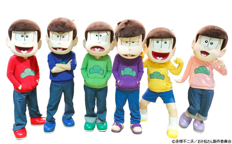 ナナナの夏フェス！？『おそ松さん』とハイタッチできる！？街裏ぴんく