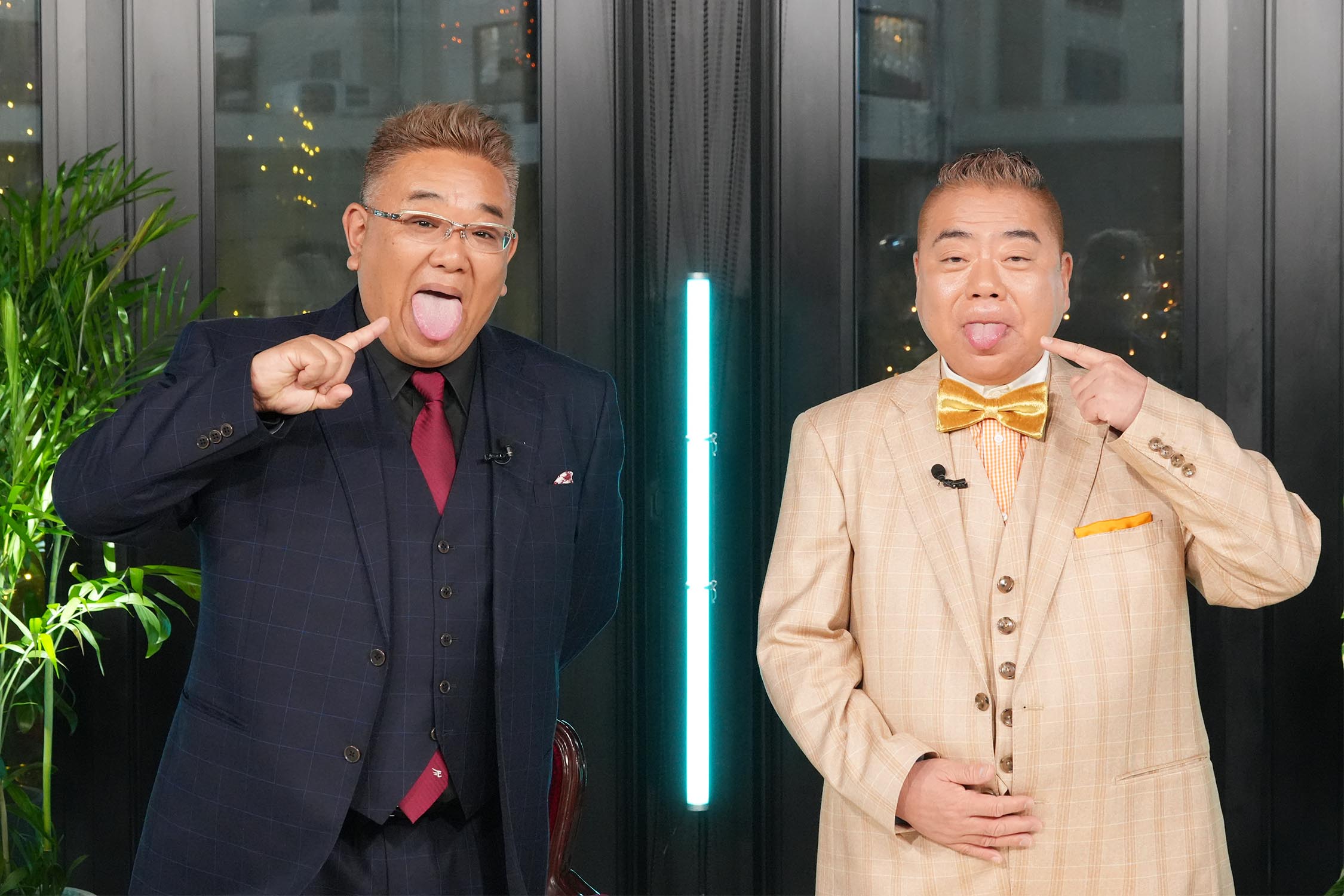 登場するのは“豪快でジャンクな禁断メシ”バカ舌MC2人によるテレビ史上最も満腹になれる⁉唯一無二のグルメバラエティ「出川サンド伊達のすばらしきバカ舌貴族の晩餐会」