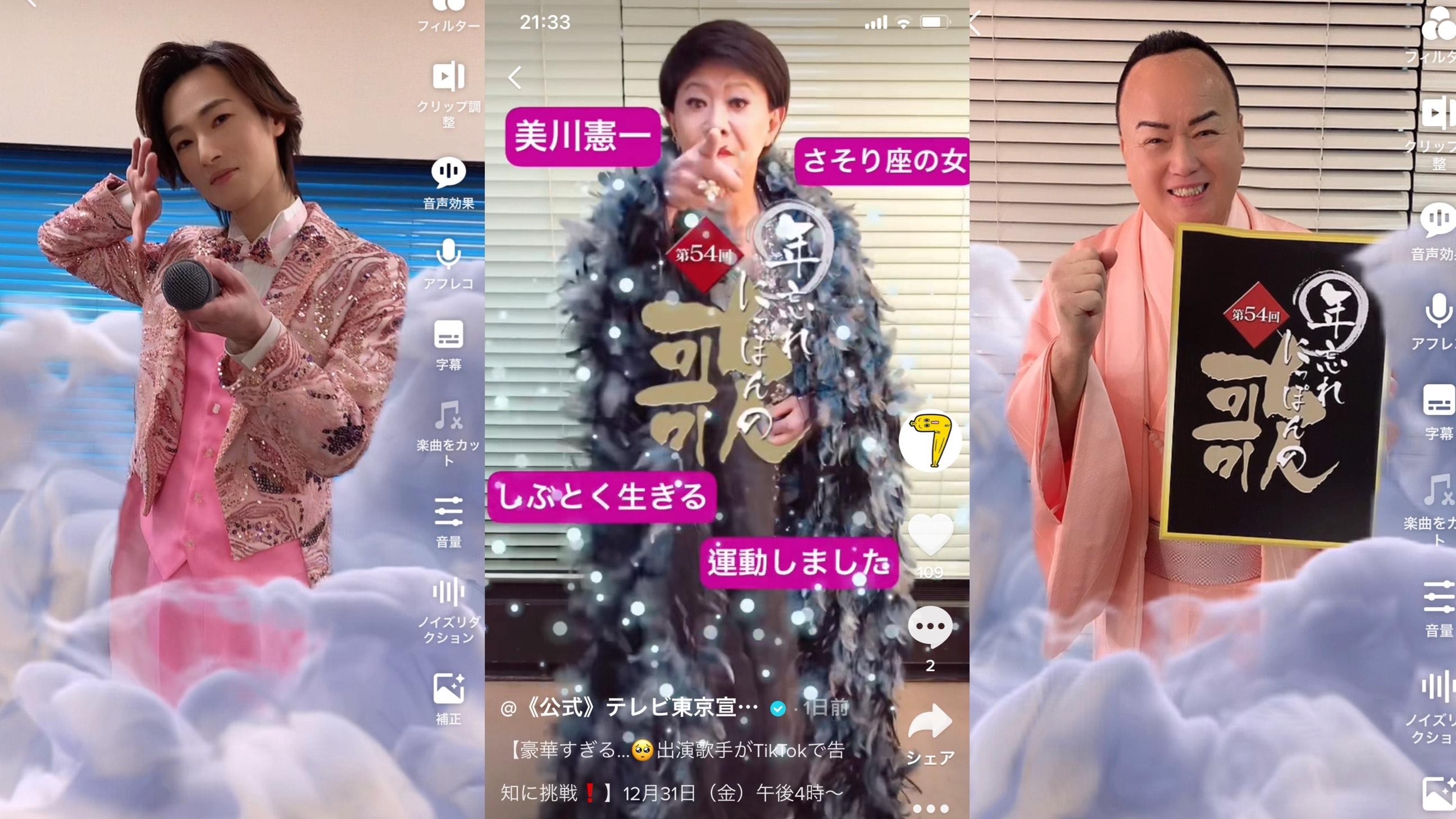 ©テレビ東京 年忘れにっぽんの歌①