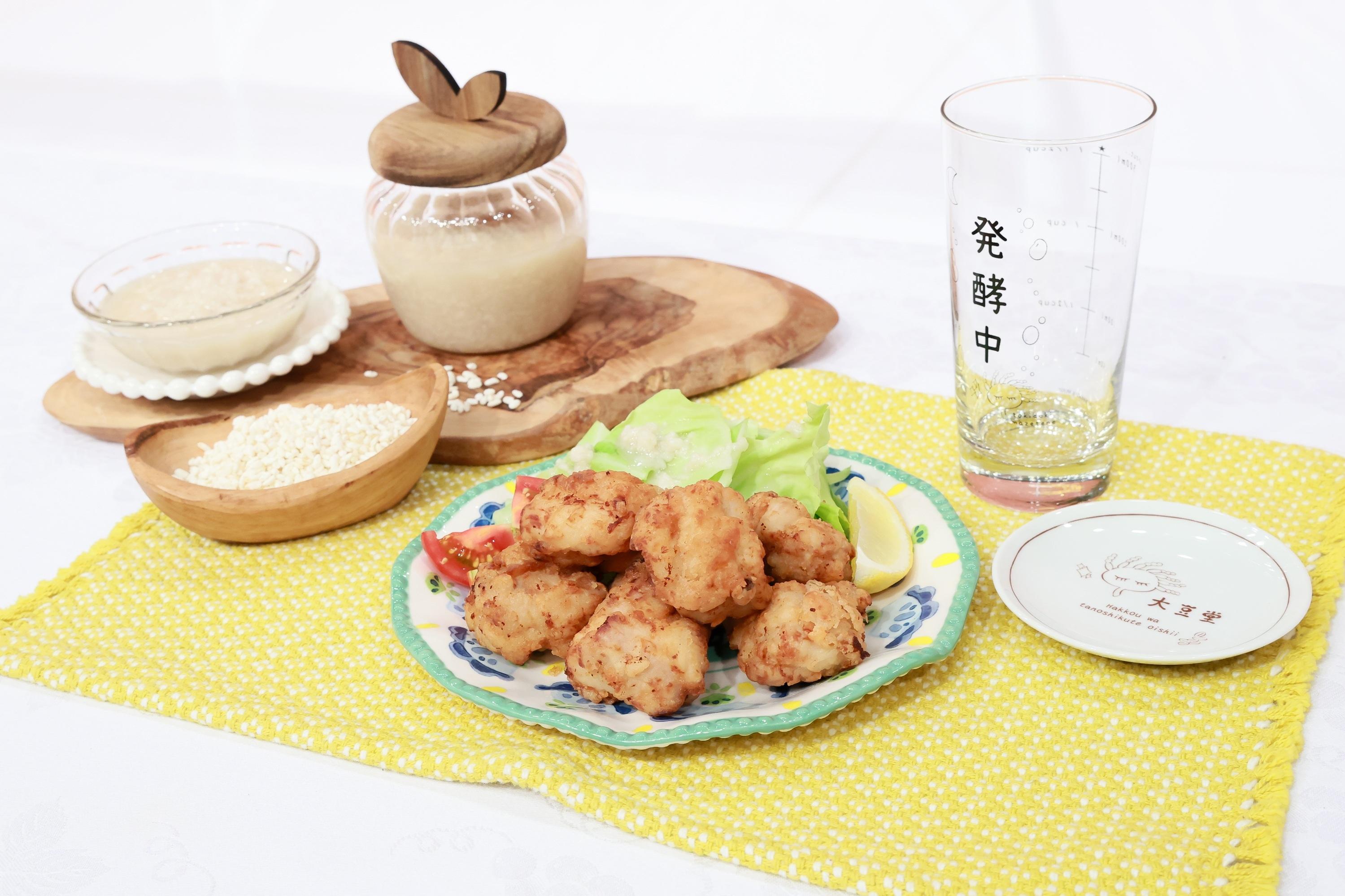 まめとむぎ_から揚げお渡し会③