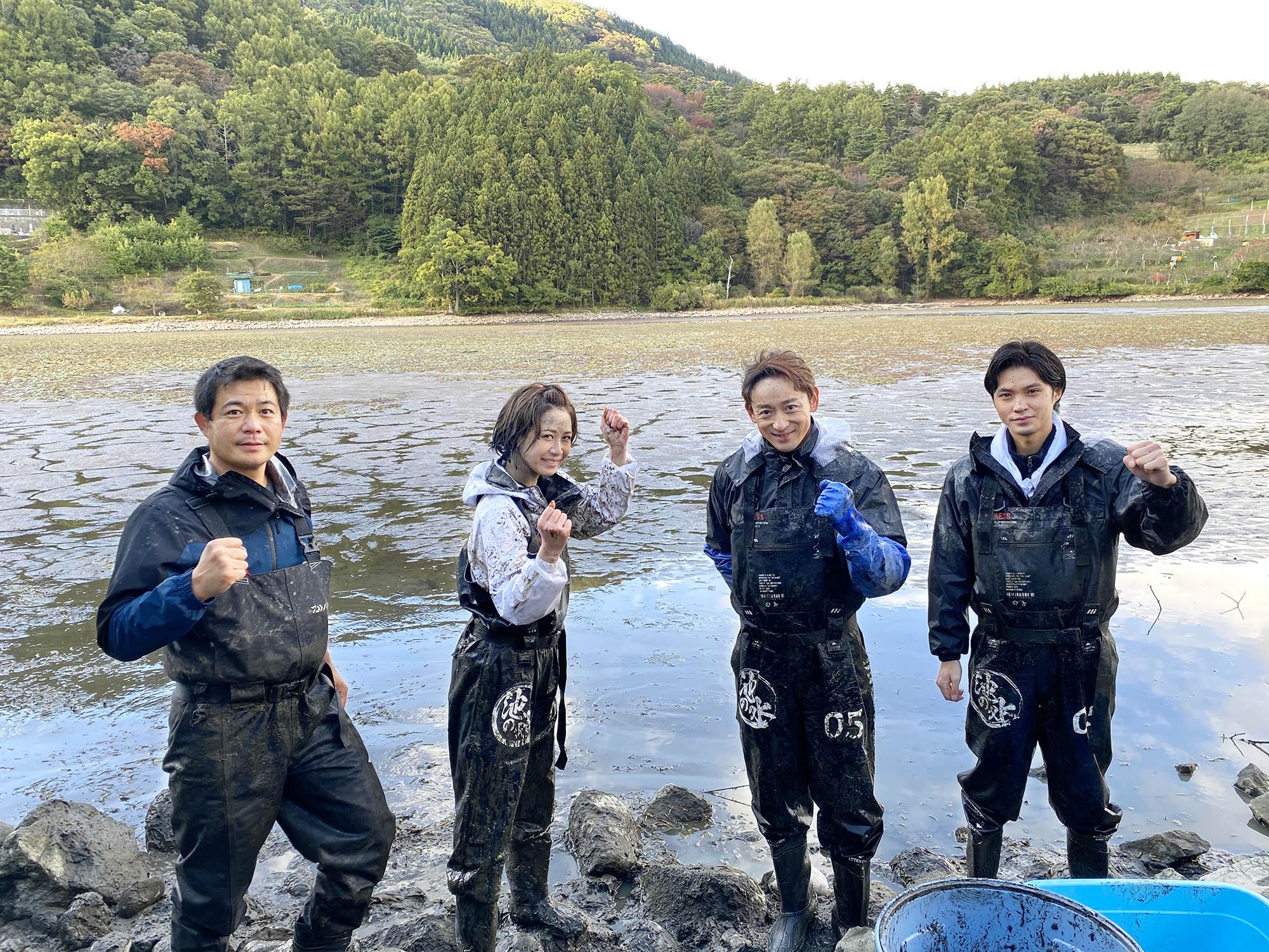 ©テレビ東京 池の水 山本耕史、磯村勇斗